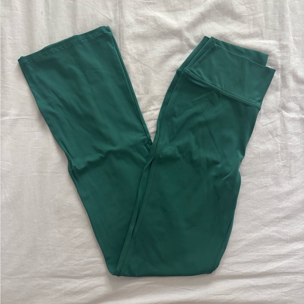 Pacsun Active Dark Green Flare Pants